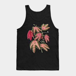 Passionflower - Passion Vine botanical illustration Tank Top